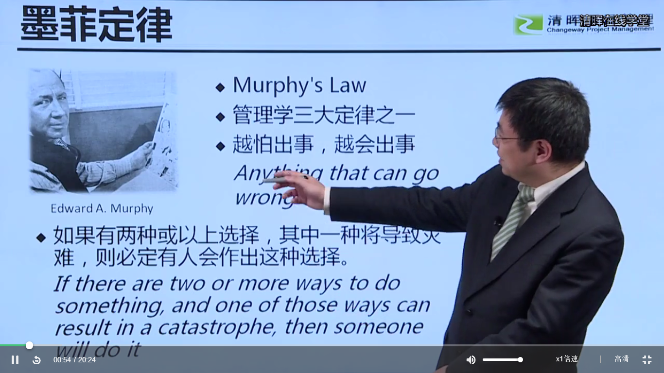 签"阴阳合同"前应学习一下pmp培训经典定律之"墨菲定律"
